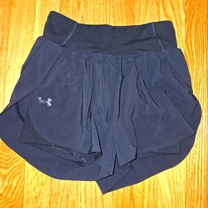 Size XS flowy black shorts